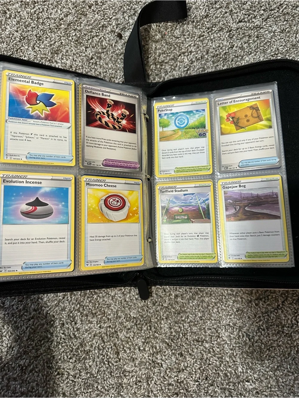 Pokémon Binder Filled with 400+ Cards!